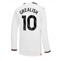 Koszulka piłkarska Manchester City Jack Grealish #10 Strój wyjazdowy 2023-24 tanio Długi Rękaw